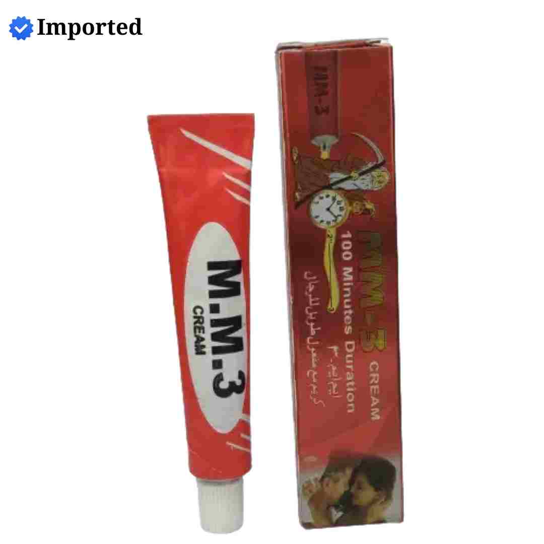 MM3 Cream – Sex Timing Delay Cream For Men (Herbal, Pakistan)